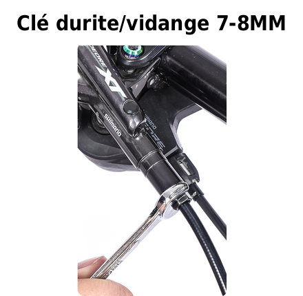 Vue 7 Kit de Purge Frein Hydraulique PRO