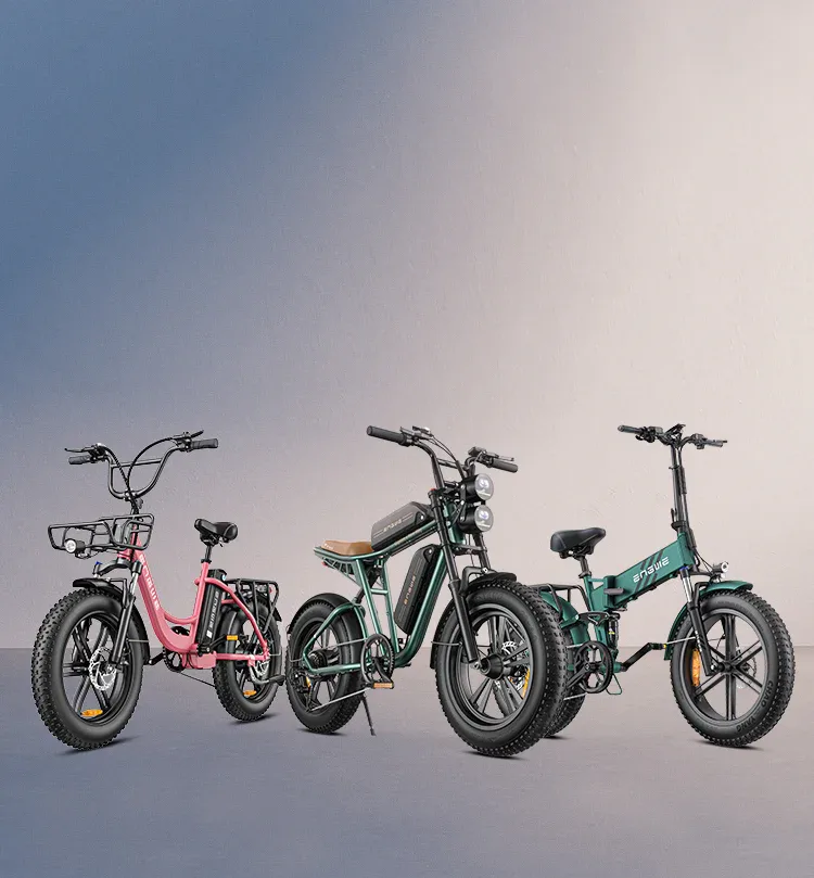 Gamme de vélos électriques ENGWE disponible chez E-Bike Store en Alsace
