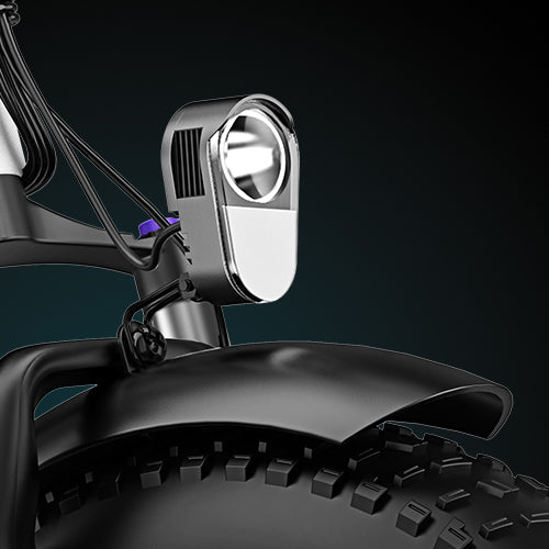 Phare avant et feu arrière