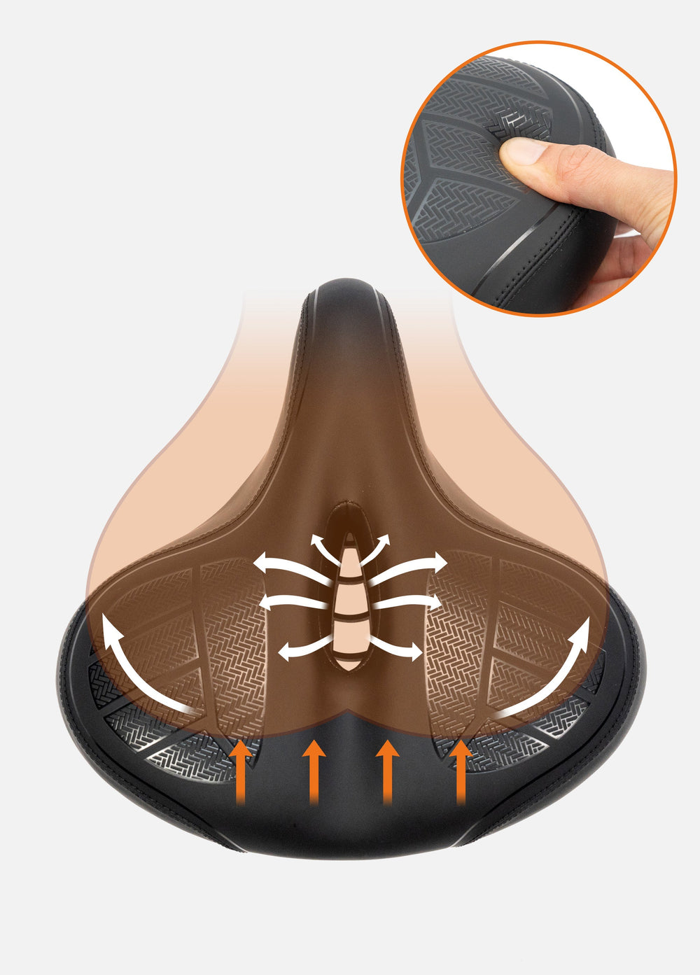 Vue 10 Selle à Suspension